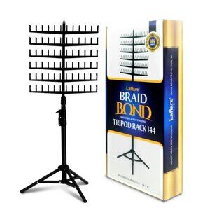 LAFLARE BRAID BOND ADJUSTABLE & SELF STANDING TRIPOD RACK 144 BRAND NEW